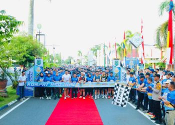 Wabup Lepas Peserta KORPRI HSU RUN 2025