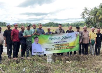 Tanam Perdana Kelompok Tani Bersama Habib Musa Assegaf