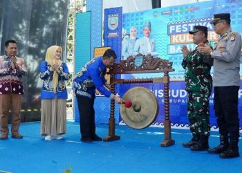 Disbudporapar Menggelar Festival Kuliner Banjar 2025