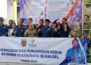 Kunjungi Kotabaru, KORMI Kalsel Perkuat Administrasi dan Sosialisasi