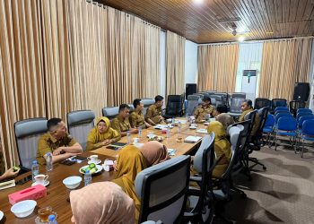 Tingkatkan Kinerja ASN, Bupati Rusli Kunjungi BKPSDM