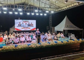 Tabligh Akbar Aksi Sinergitas Merah Putih di Teluk Kepayang