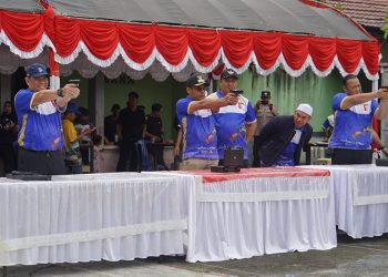 Puluhan Peserta Ikuti Kejuaraan Menembak AntarSKPD