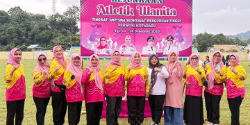 Perwosi Kotabaru Gelar Penutupan Kejuaraan Atletik Wanita