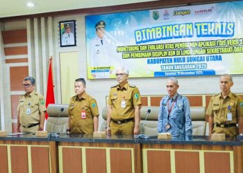 Wabup HSU Buka Bimtek Aplikasi I’DIS Versi 3.0 BKN