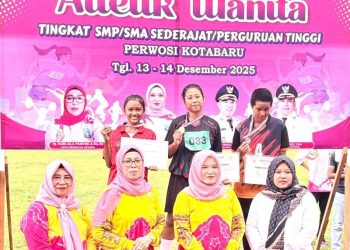 Perwosi Kotabaru Gelar Penutupan Kejuaraan Atletik Wanita 2025
