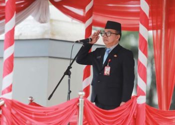 Sekdaprov Pimpin Upacara Peringatan Hari Bela Negara