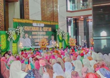 Ribuan Santri BKPRMI Balangan Khatam Al-Qur’an, Wabup Dorong Lahirnya Generasi Qur’ani