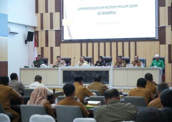 Rapat Koordinasi Pemkab Tapin Menyambut Giat 5 Rajab