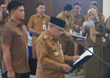 Bupati Kotabaru Lantik Sejumlah Pejabat Baru