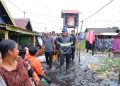 Bupati Tala Tinjau Lokasi Banjir