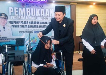 Wagub Kalsel Buka Program Rehabilitasi Sosial Netra dan Fisik