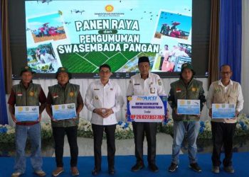 Bupati Tanah Bumbu Hadiri Pengumuman Swasembada Pangan