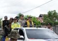 Warga Diminta Berhati-Hati Melintasi Jalan Yang Tergenang Banjir