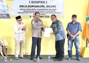 Supian HK Sosialisasikan Perda Penanggulangan Bencana