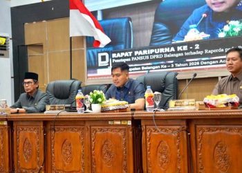DPRD Balangan Tetapkan Pansus dan Bahas 12 Raperda Propemperda 2026