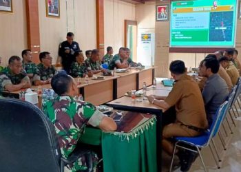 Kodim 1008/Tabalong dan Pemkab Gelar Rakornis TMMD