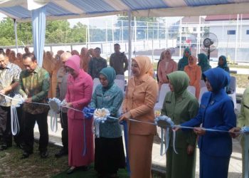 Ketua TP PKK Kalsel Hadiri Peresmian Gedung DWP BINDA