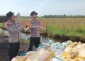 Polresta Banjarmasin Panen Jagung Super