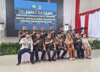 Komisi I DPR RI Kunjungi Korem 101 / Antasari