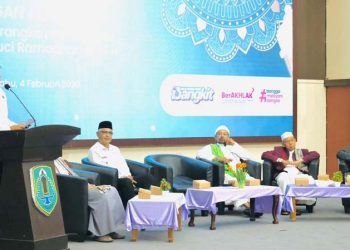 Bupati HSU Silaturahmi Bersama Ulama Jelang Ramadan