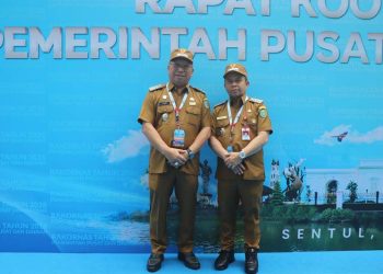 Bupati dan Wakil Tapin Hadiri Rakornas Pemerintah Pusat dan Daerah