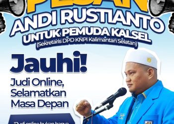 Andi Imbau Pemuda Jauhi Judi Online
