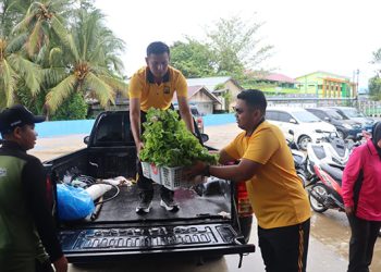 Polres Tabalong Gelar Panen Green House