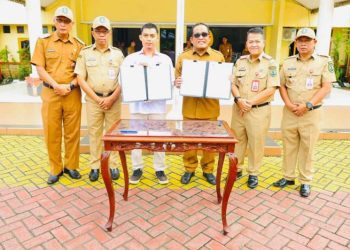 Bupati Teken MoU Dengan Kantor Pos Amuntai