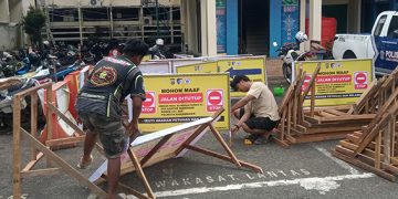 Polresta Lakukan Rekayasa Lalin di Sejumlah Titik