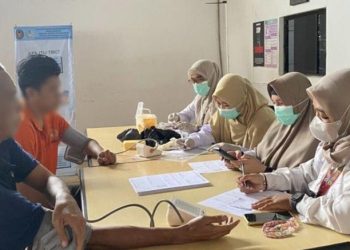 Lapas Banjarmasin Gelar Cek Kesehatan Massal