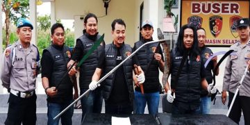 Kepolisian Amankan Belasan Remaja