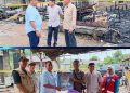 Pemkab Tala Bantu Warga Terdampak Kebakaran