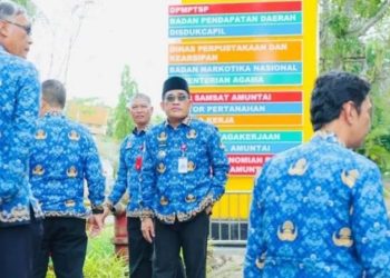 Bupati HSU tinjau Gedung Abdul Wahid dan Mall Pelayanan Publik