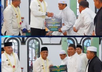 Pemkab Tala Salurkan Hibah Rp106 Juta