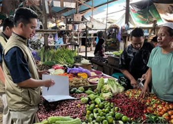 Bulog Pantau Harga Sembako ke Pasar Tradisional
