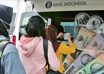 Antusias Penukaran Uang Baru