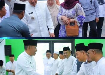 Bupati Serahkan Dana Hibah di Kecamatan Batu Ampar