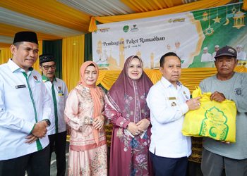 Baznas Tapin Salurkan Paket Ramadhan