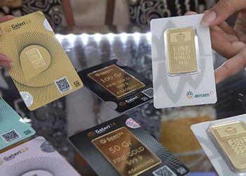 Harga Emas Naik Jadi Rp3,039 Juta per Gram