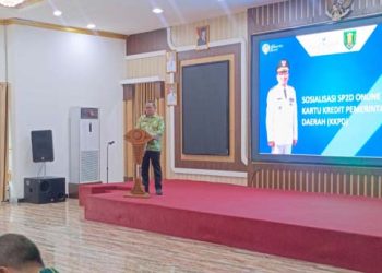 Bupati Buka Sosialisasi SP2D Onlinr dan KKPD