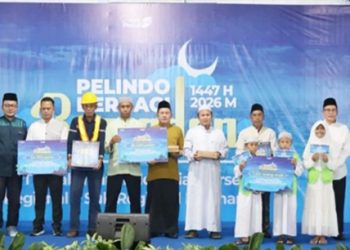 Pelindo Distribusikan Bantuan Rp1 Miliar Lebih Saat Ramadhan