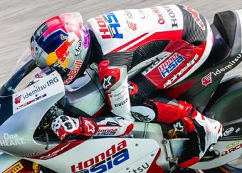 Veda Ega setelah Cetak Sejarah Finis Ke-5 di Moto3 Thailand