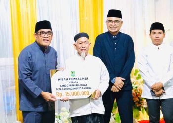 Bupati Laksanakan Safari Ramadhan di Desa Rantau Bujur