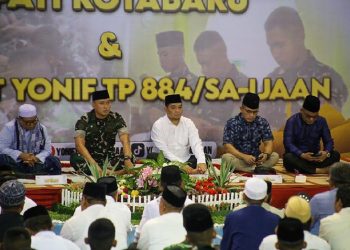 Pemkab Hadiri Buka Puasa Bersama Prajurit Yonif Sa-ijaan