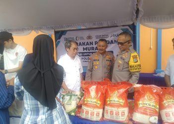 Polda dan Bulog Gelar Gerakan Pangan Murah