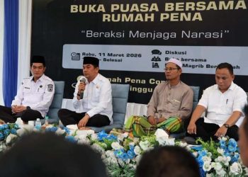 Bupati Andi Rudi Latif Resmikan Kantor Rumah Pena
