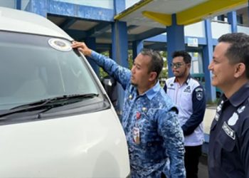 Dishub Kalsel “Ramp Check” Kendaraan Angkutan Idul Fitri