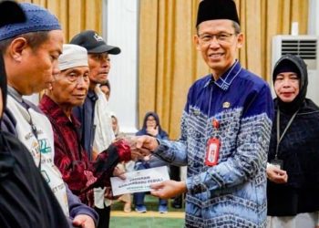 Baznas Salurkan Santunan Ramadhan