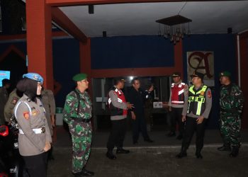 Petugas Gabungan Gelar Patroli Skala Besar